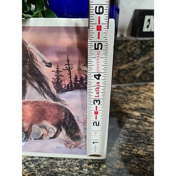 SNOWY RETREAT by Maija Signed And Dated - Picture 7 of 7